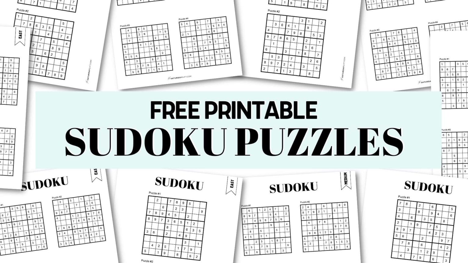 Printable Sudoku Puzzles for Seniors – Offline Brain Training Options